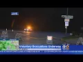 Voluntary Evacuations Underway In Tujunga Area