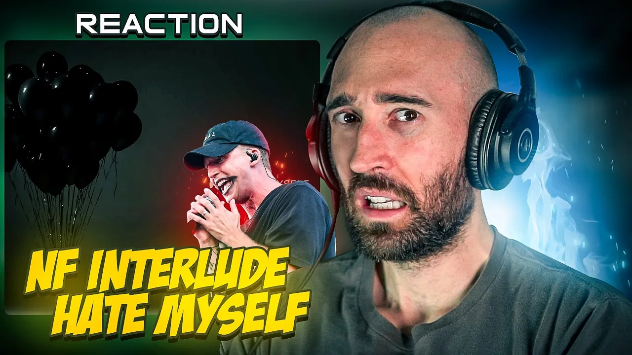 NF - INTERLUDE/HATE MYSELF [FIRST TIME REACTION]