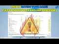 How to stop Background Processes in Windows 2024