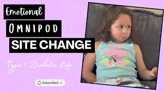 EMOTIONAL ROLLER COASTER OF A SITE CHANGE TODAY! #T1D 