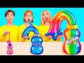 Download Lagu Big, Medium and Small Plate Challenge | Kitchen Hacks and Recipes by Mega DO Challenge