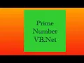 Prime Number VB NET Console