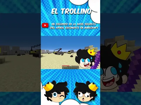 Escondite en la base SECRETA minecraft