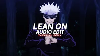 Lean On Major Lazer Dj Snake Ft Mø Edit Audio 