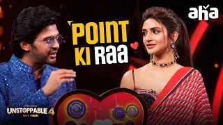 naveen polisetty makes fun of sreeleela unstoppable with nbk highlights balakrishna aha