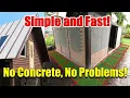 How I Built a Two-Story House for 1 000 538 sq ft - DIY Foundation Apron