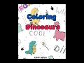 Coloring Dinosaurs - Coloring Book Pdf formatted