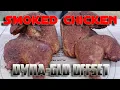 Smoked Chicken Halves Dyna-Glo Offset Smoker