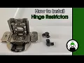 Cabinet Hinges Restrictors Installation