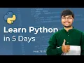 Learn Python in 5 Days - Day 2
