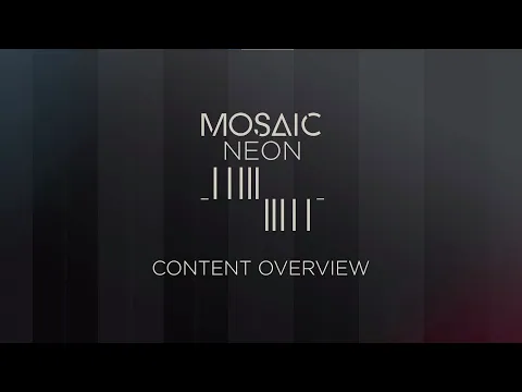 Mosaic Neon product video