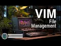 vim tutorial part 7 nerdtree