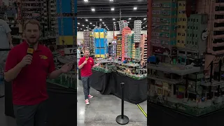 Massive LEGO New Hashima Cyberpunk City at Atlanta Brick Con 2026