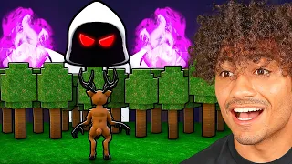 Using ADMIN COMMANDS In 99 Nights In The Forest 