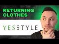 How To Return Yesstyle Clothes 2024 - QUICK GUIDE