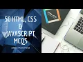 50 Html Css Javascript Mcqs