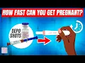 How fast can you get pregnant after depo shot