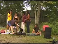 the homies mixing R B and jumping in a lake