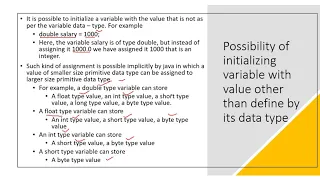 Typecasting in java argument promotion in java