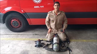 Testes do Equipamento de Proteção Respiratória Autônomo
