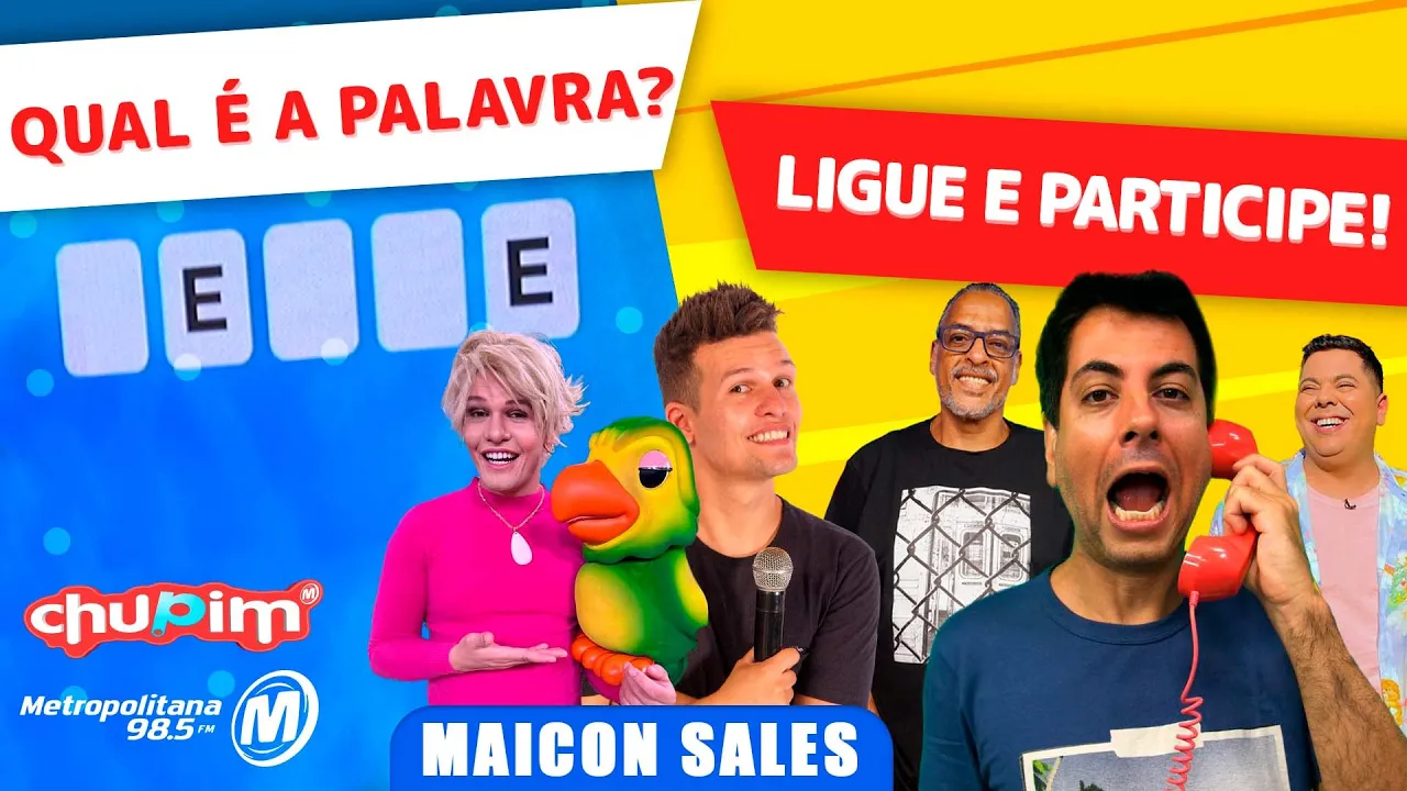 MAICON SALES | participação especial de #chalinegrazik  @vejaasprevisoesdechalinegrazik  07/08/2023