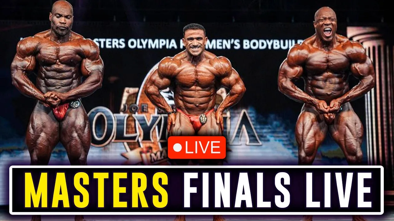 LIVE ???? Masters Mr Olympia FINALS Bodybuilding 2023 | Kamal vs Maxx Charles vs Phil Clahar