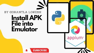 2023 Part 10 Install APK File Into Emulator Mobile Automation Testing With Python