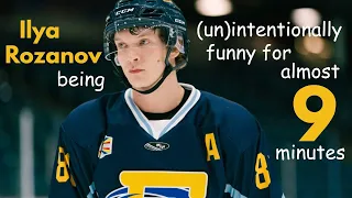 ilya rozanov being un intentionally funny for almost 9 minutes heated rivalry