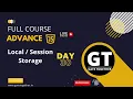Local and session storage in JS lect30