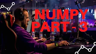 Python Numpy tutorial Numpy tutorials for begineers Numpy array Part 3