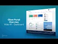 Optiv Client Portal Overview - Dashboard