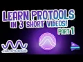 PRO TOOLS 101 - Part 1 of a 3 Part Engineering 100 Level Course Series