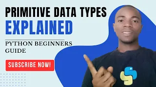 Python Primitive Data Types Explained Int Float String Boolean More