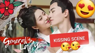 Download kissing scene ❤  General's Lady / Chu Xiuming ( Caesar Wu)  \u0026 Shen Jin (Tang Min) sweet moments MP3