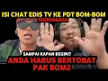 Download Lagu EDIS TV CHAT PDT BOM-BOM DAN SURUH BERTOBAT