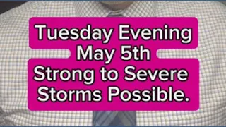 Weather Impact Alert issued Tuesday evening in Arkansas