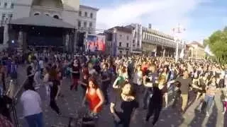 Flashmob Don Omar Danza Kuduro Timisoara Ziua Europei Europe S Day 2015 