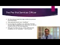 The Pre-Trial Services Officer in Travis County TX Austin Criminal Defense