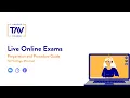 Live Online Exams - TAV College
