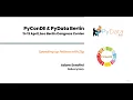 Adam Serafini Speeding up Python with Zig