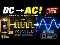 DC to AC Conversion Made Simple PWM Duty Cycle Visualized