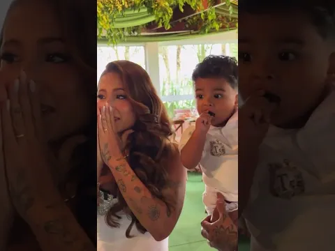 NATHALIA VALENTE E YURI ACABA DE CHEGAR NO ANIVERSARIO!!!