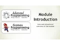 Week 1 - Android Games Programming CSC2021