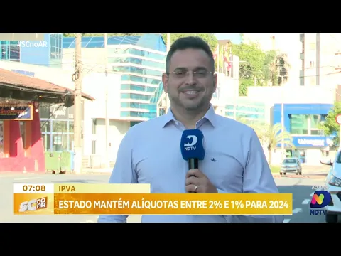 Calendário do IPVA 2024 é divulgado em Santa Catarina com alíquotas mantidas