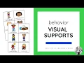 How to Support Classroom Behavior Using Visuals