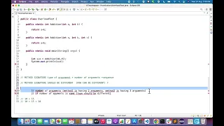 Method Overloading in Java Role of Method Signature and Method Return Type