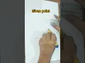 How to draw a perpendicular line through the given point using set square