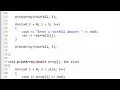 44 Passing Single Array In Function As Parameter P1