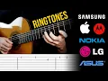 Download Lagu 8 FAMOUS RINGTONES ON THE GUITAR | with TABS | (Samsung, Apple, Nokia...)