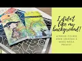 I didn t like my background Altering course when creating a mixed media project